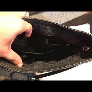 Michael Kors hard shell tote/cross body